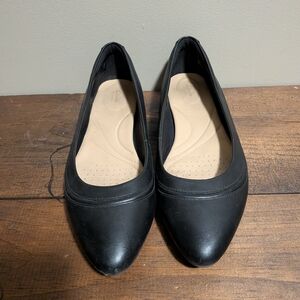 Clark's Classic Black Women's Flats